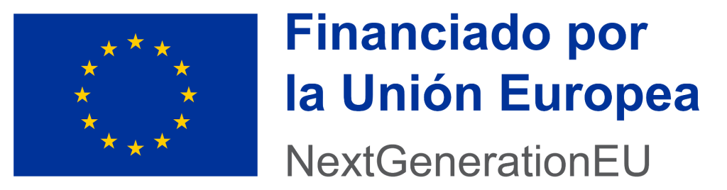 Logotipo Financiado por la Unión Europea NextGenerationEU