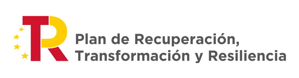 Logotipo Plan de Recuperación, Transformación y Resiliencia
