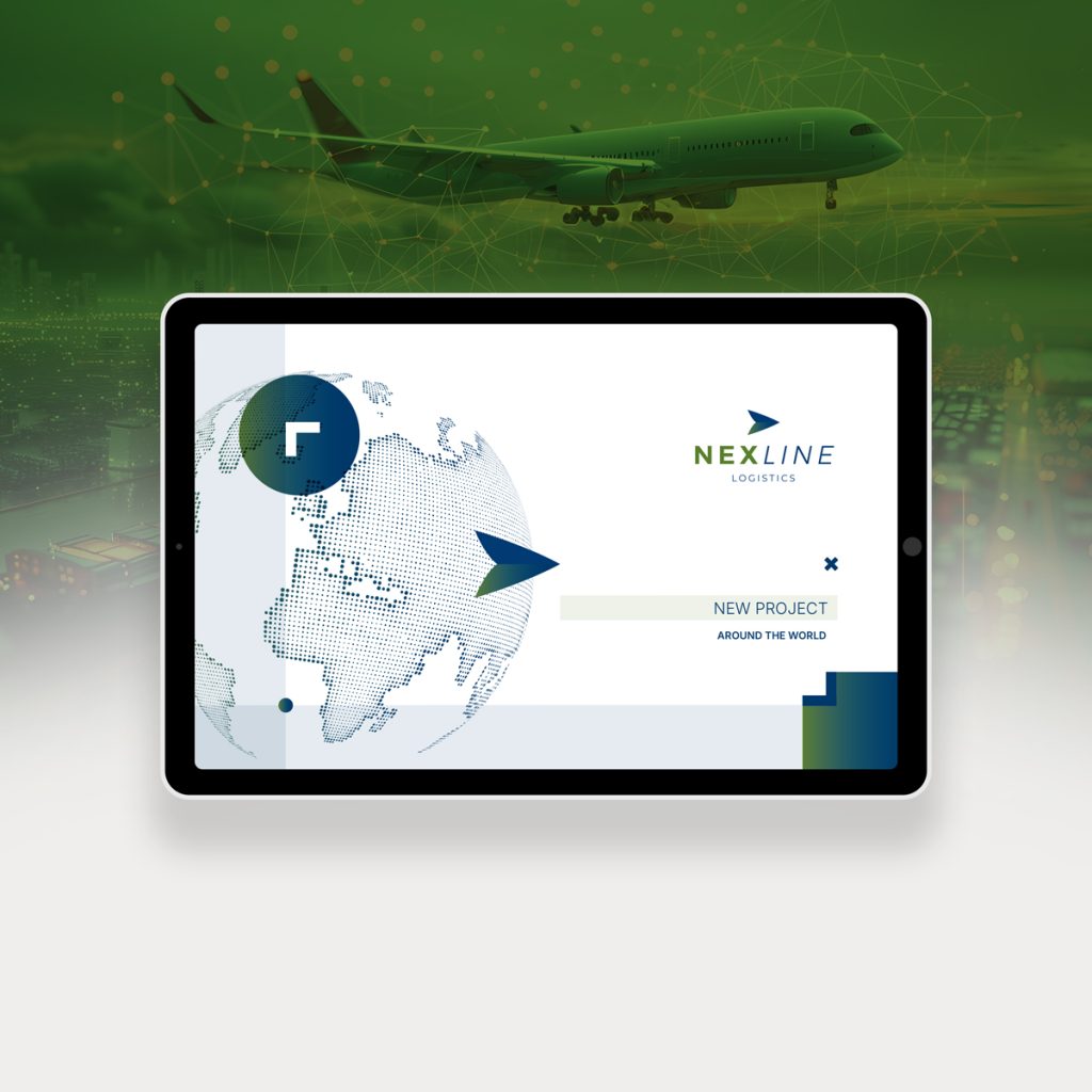 NEXTLINE LOGISTICS mockup